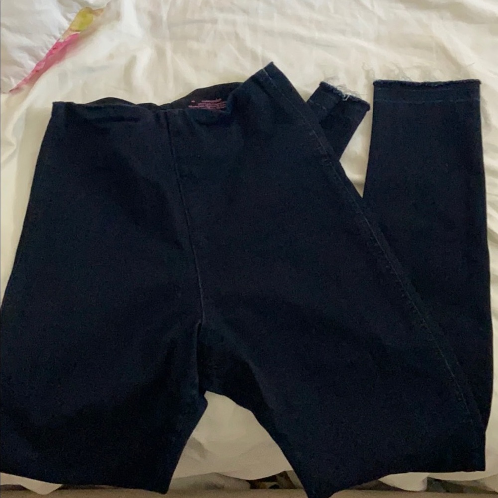 Commando Navy blue jean leggings-size Medium